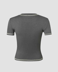 Hartie Monster Grafik T-Shirt