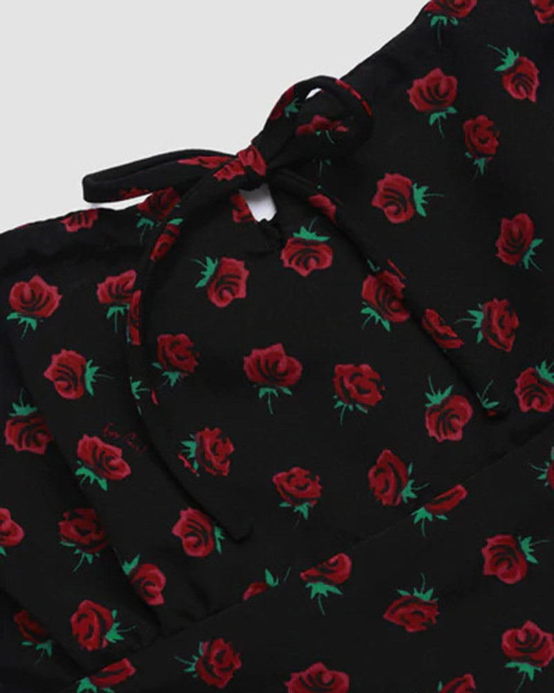 Peony Affairs Figurbetontes Kleid