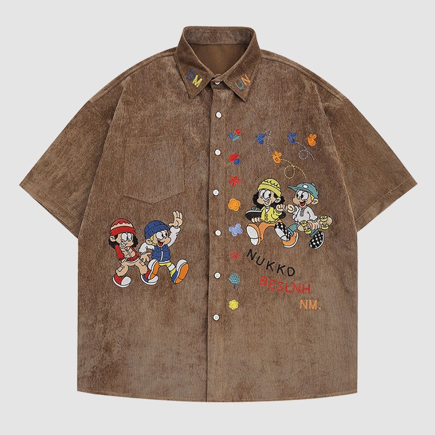 Camisetas de personajes de dibujos animados