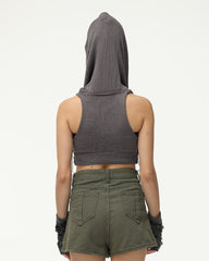 Sudadera con capucha de punto Deserted Wanderer 