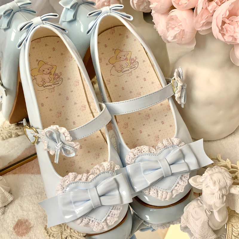 Sweetheart Dream♡Mittelhohe/flache Absätze