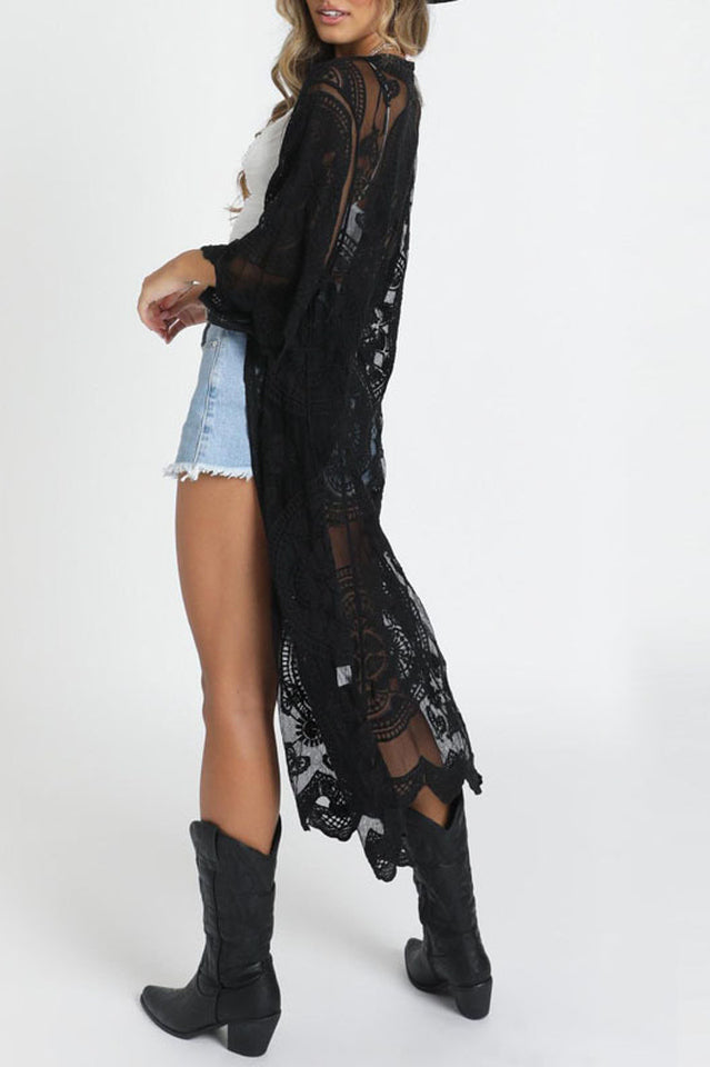 Vestido playero blanco