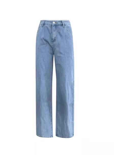 Sugar Daddy Slouch Fit Jeans – Hellblaue Waschung