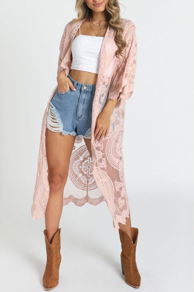 Vestido playero blanco