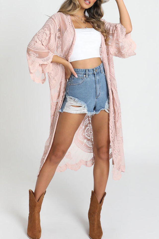 Vestido playero blanco
