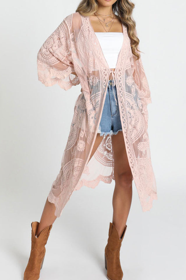 Vestido playero blanco