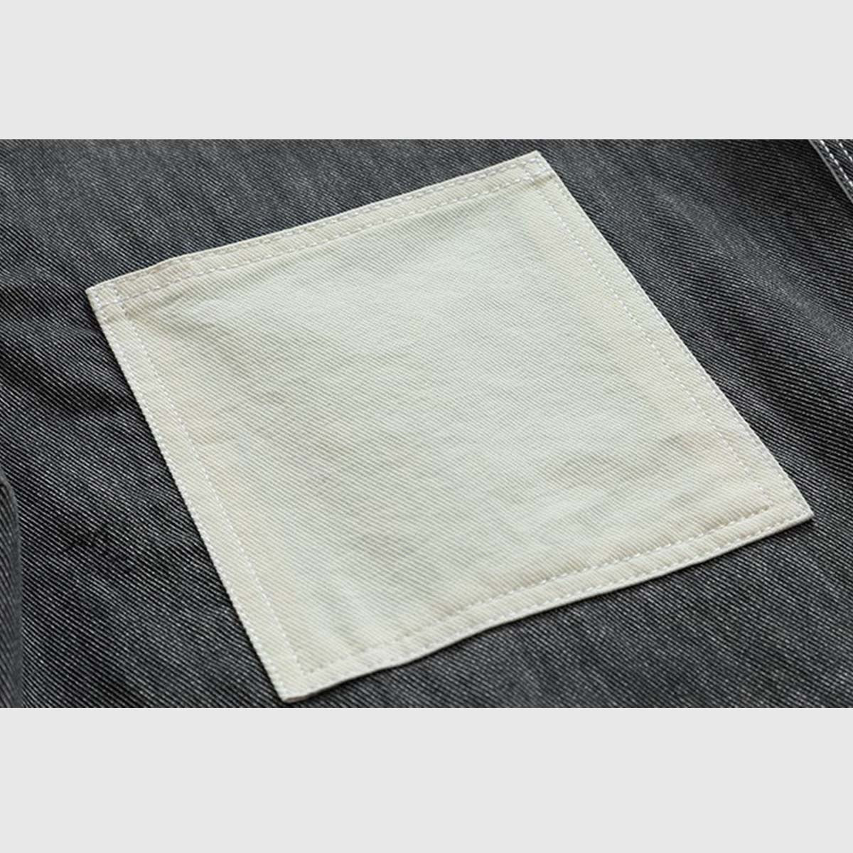 Jeanshemd mit aufgesetzter Tasche