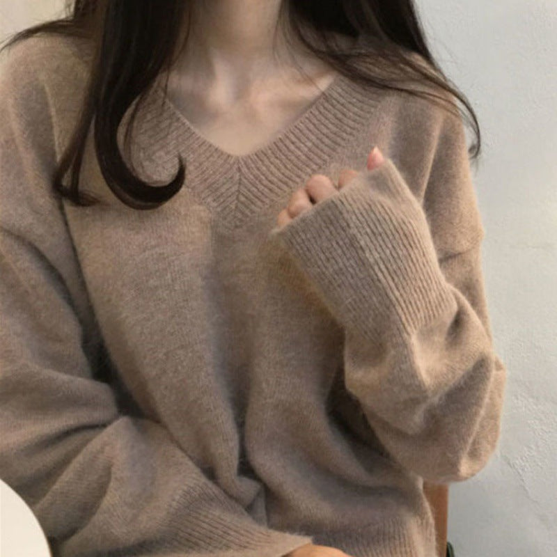 Dark Academia Oversize-Pullover