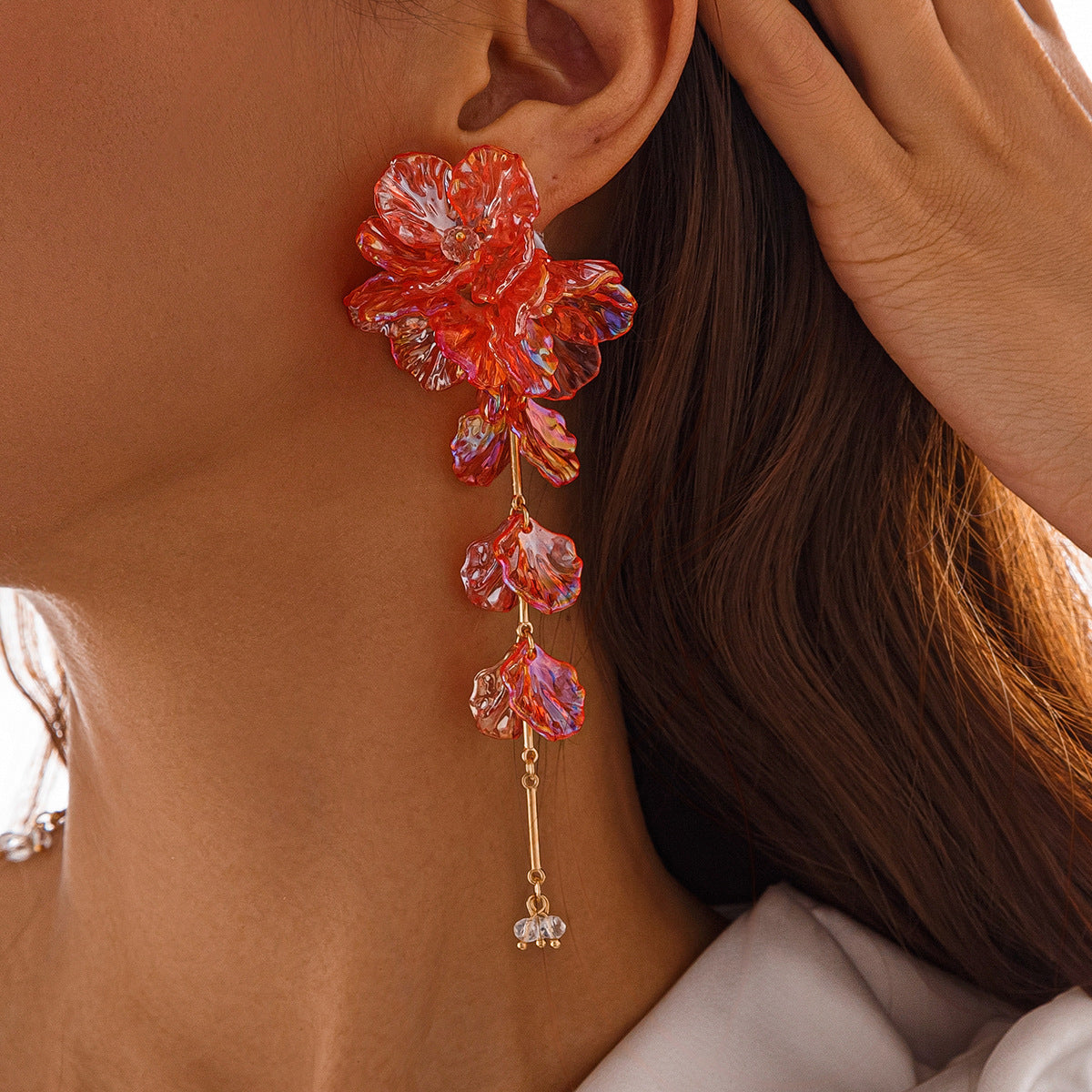 Pendientes de flores 