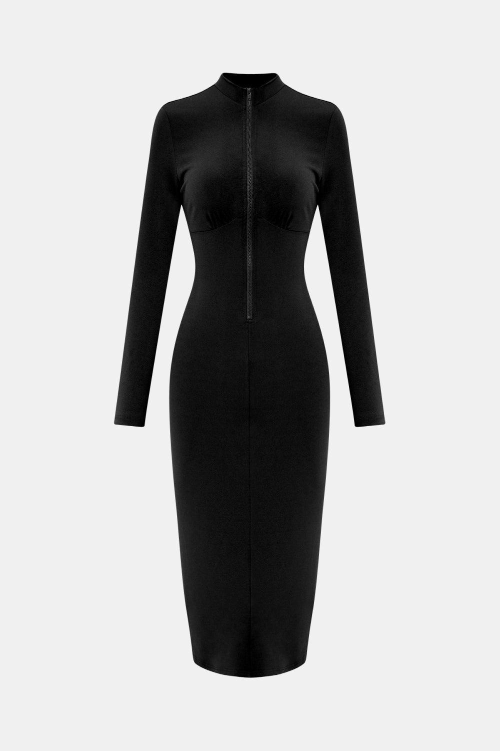 Kleid mit Reißverschluss, Cut-Outs und Kordelzug