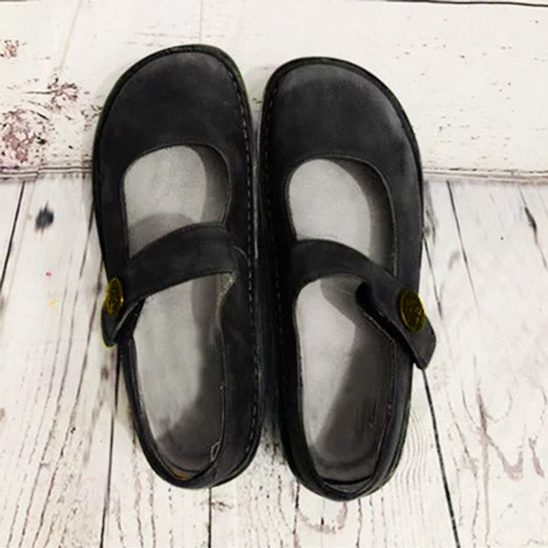 Alegria Paloma – Grüne Mary-Jane-Loafer