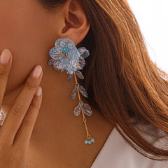 Pendientes de flores 