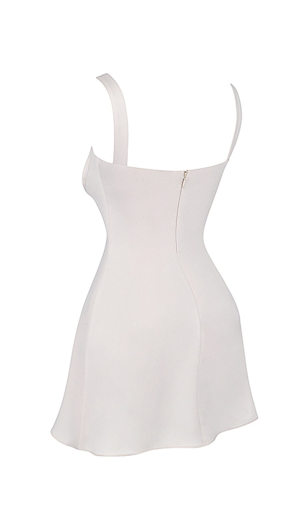 VESTIDO MINI CREMA VINTAGE