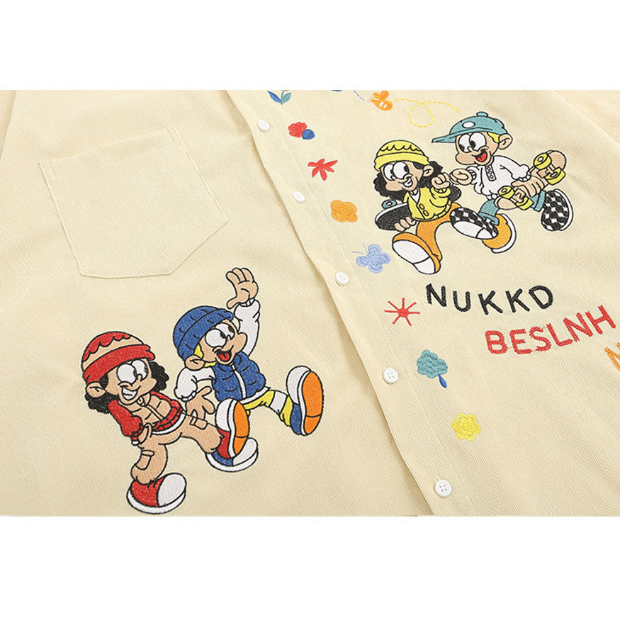 Camisetas de personajes de dibujos animados