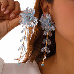 Pendientes de flores 