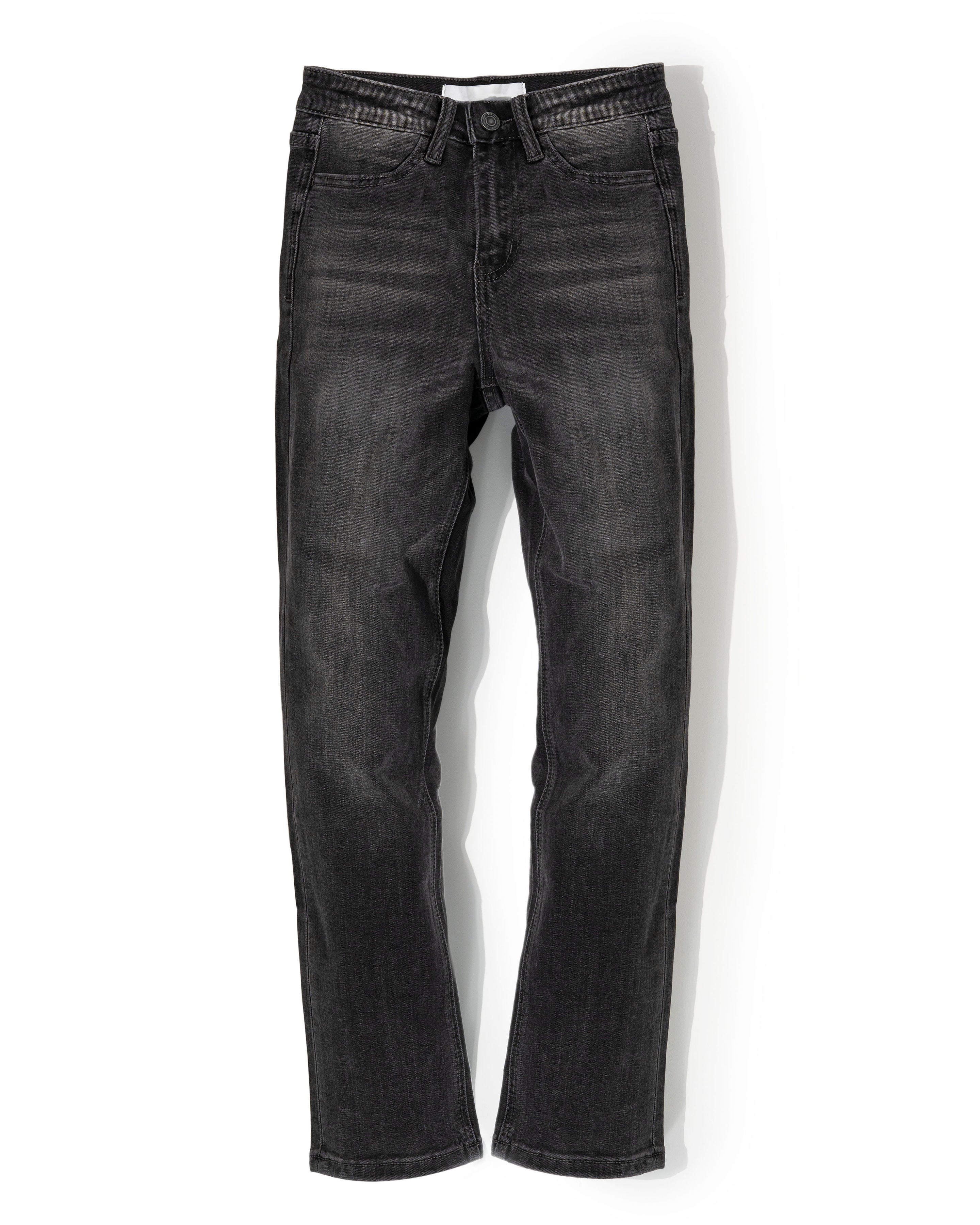 Aaron – Hoch sitzender Denim mit geradem Bein