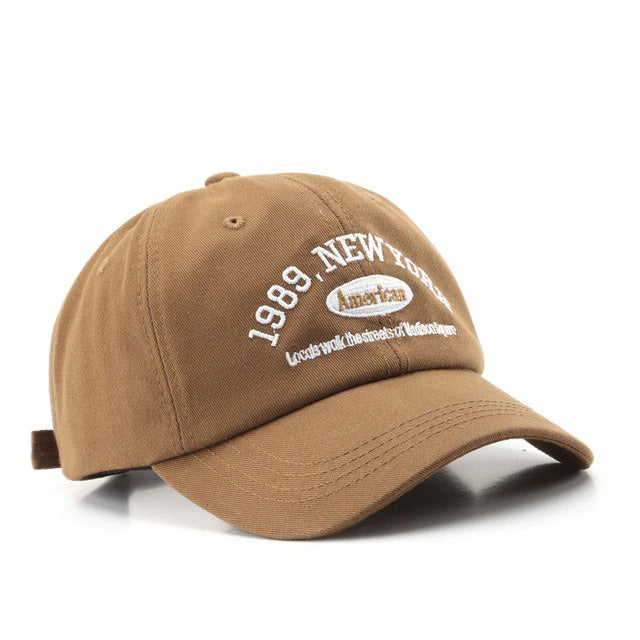 Gorra de béisbol con bordado American Girl