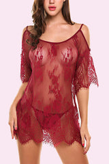 Avidlove Chemises Lace Smock Dessous