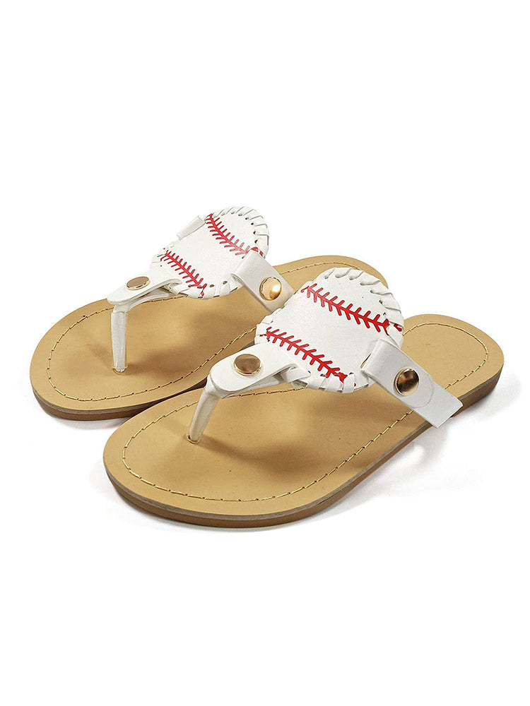 Baseball-Flip-Flop-Sandalen