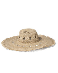 Sombrero de paja Breeze - Marfil