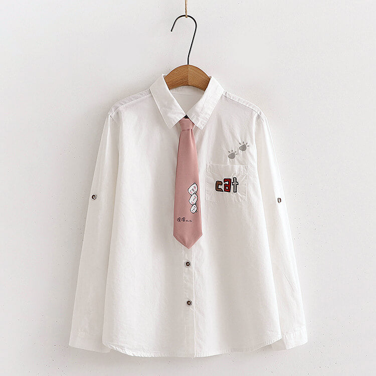 Bunny Cardigan Pullover Shirt Set