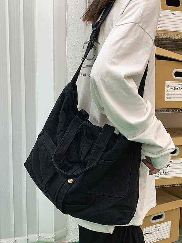 Herren-Cargo-Jeans mit gepatchten Taschen und geradem Bein