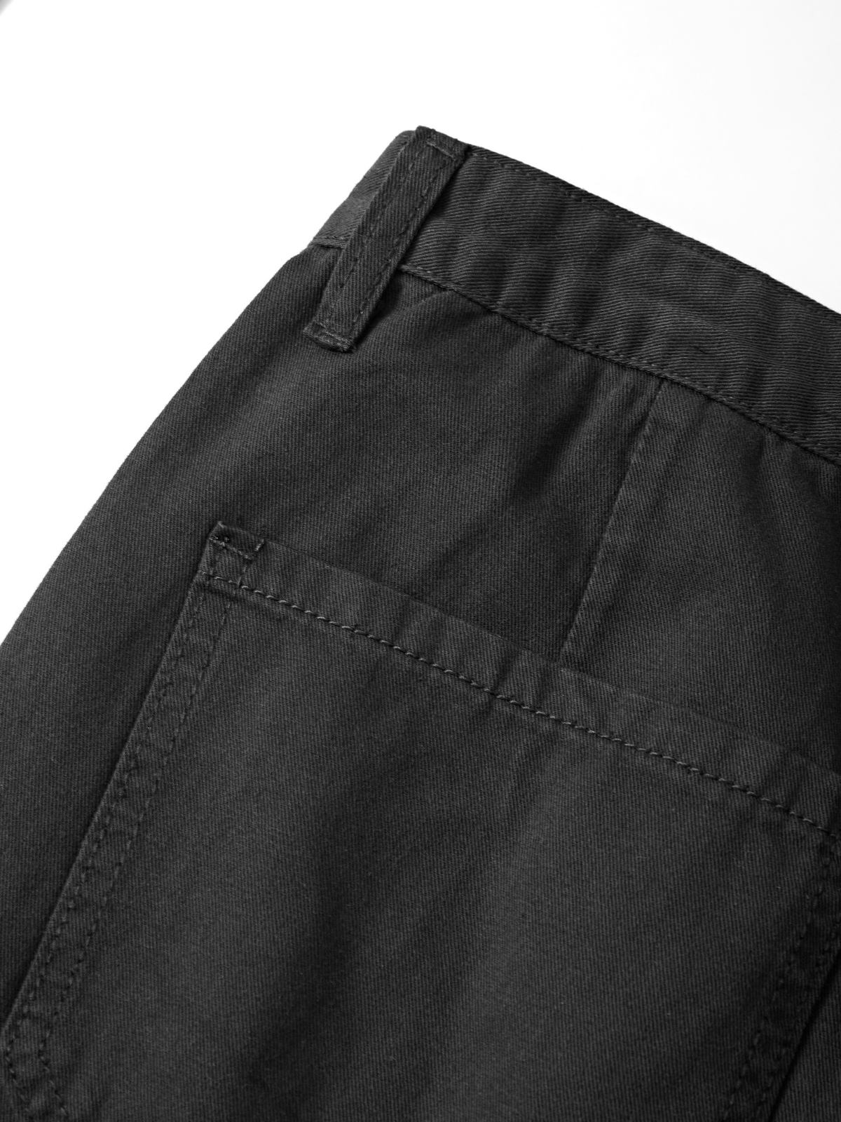 Herren-Cargo-Jeans mit gepatchten Taschen und geradem Bein