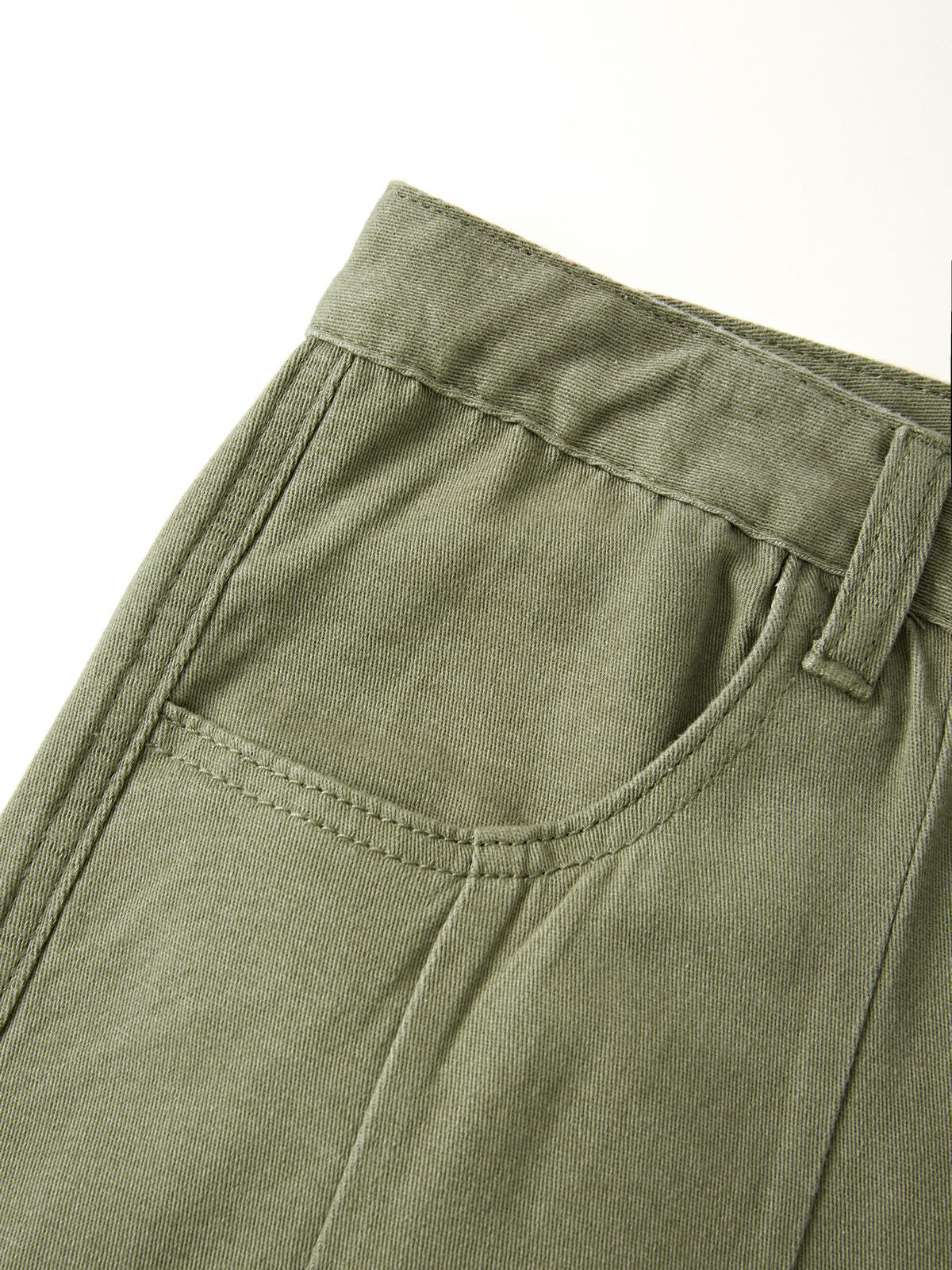 Herren-Cargo-Jeans mit gepatchten Taschen und geradem Bein