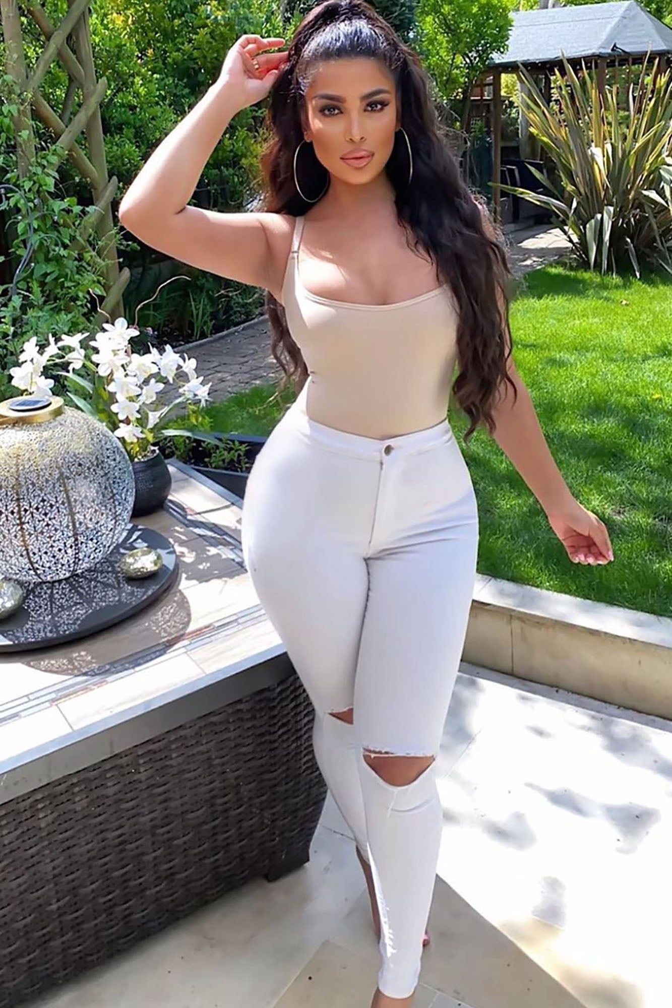 Canopy Jeans - White Ins Street