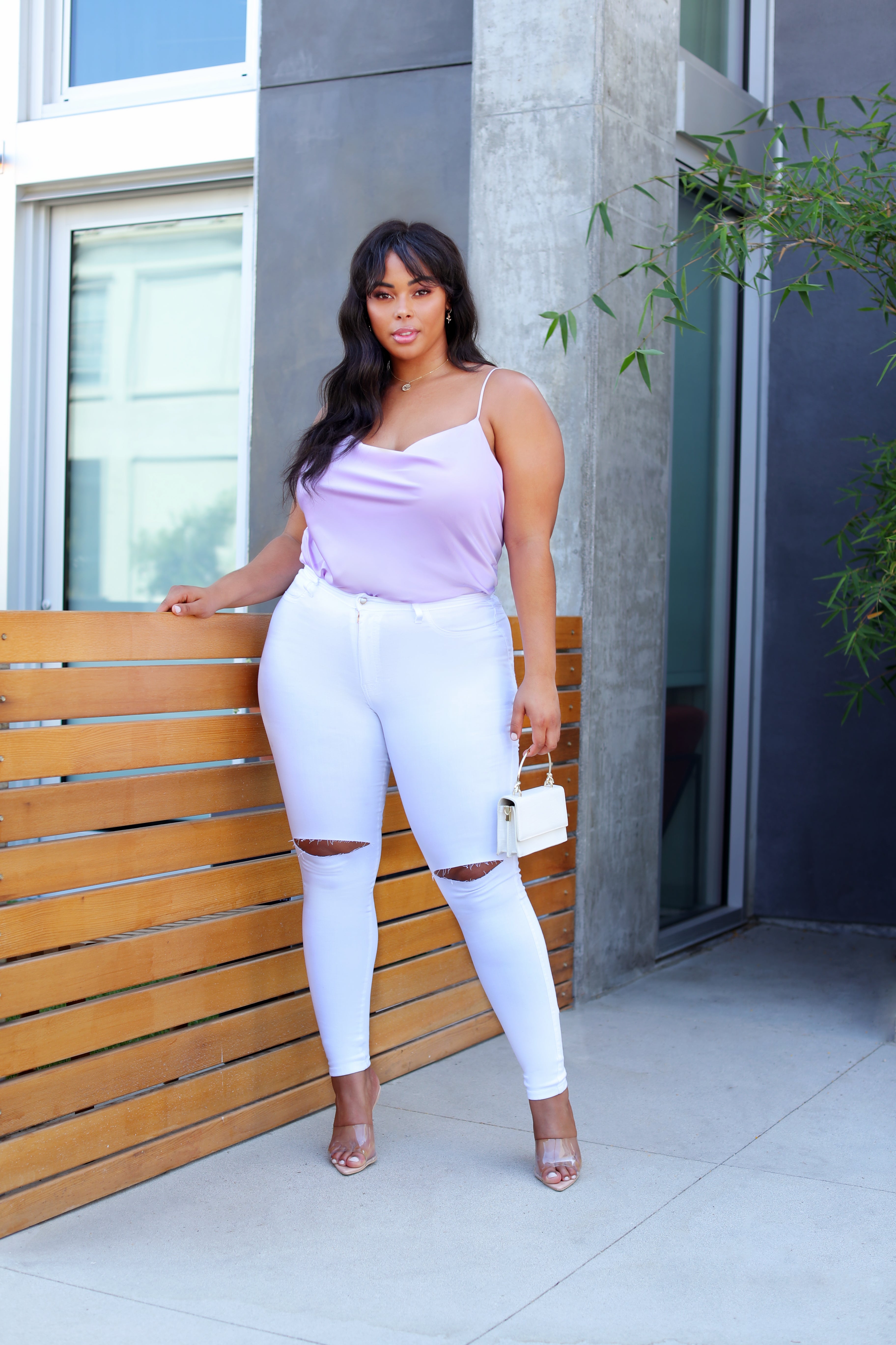 Canopy Jeans - White Ins Street