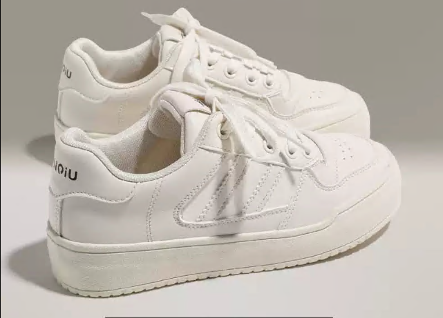 Zapatillas de lona vintage transpirables con plataforma para mujer: elegantes zapatos casuales con cordones