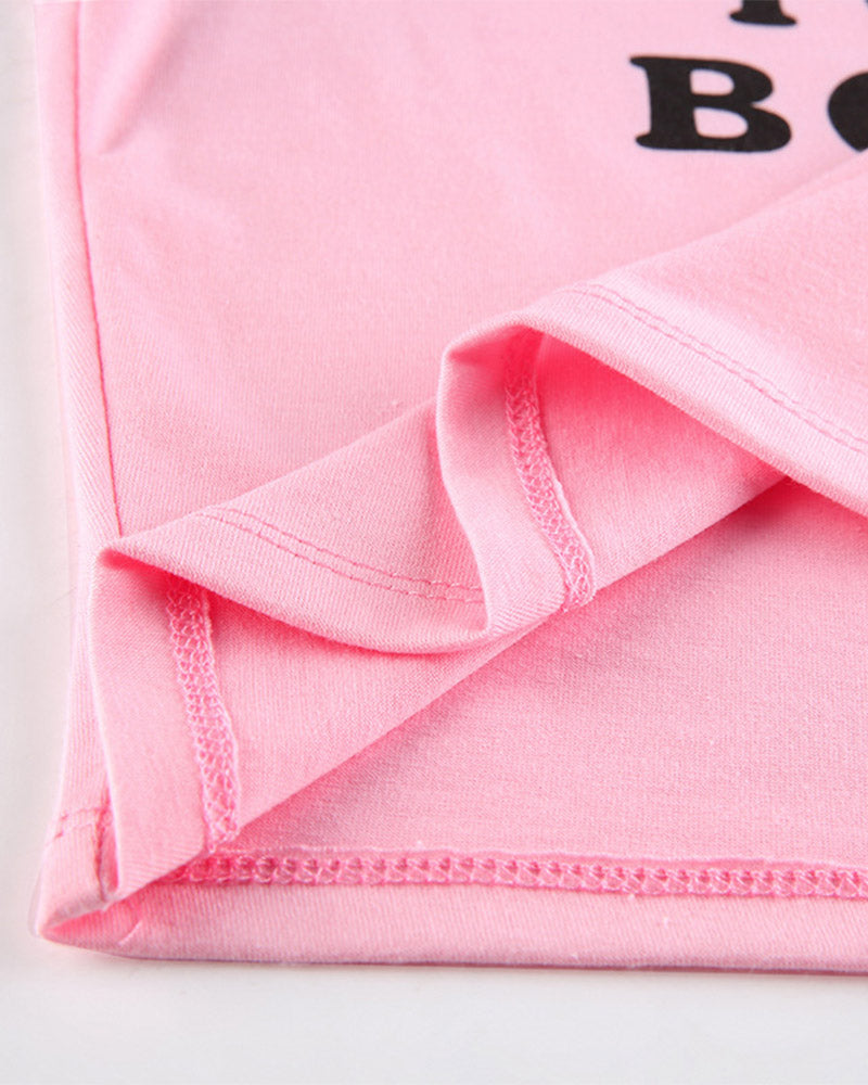 Raglan-Top „Make Boys Cry Baby“