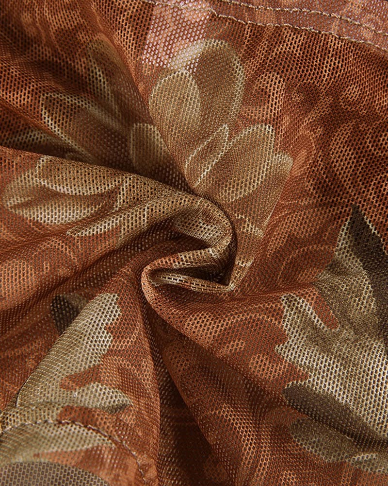 Aprikosenblatt-Korsett-Camisole mit Spitzenbesatz