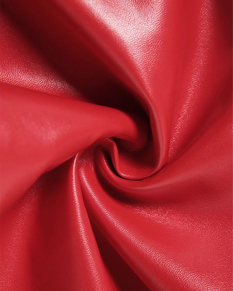 Peekaboo-PU-Hose mit Schnürung