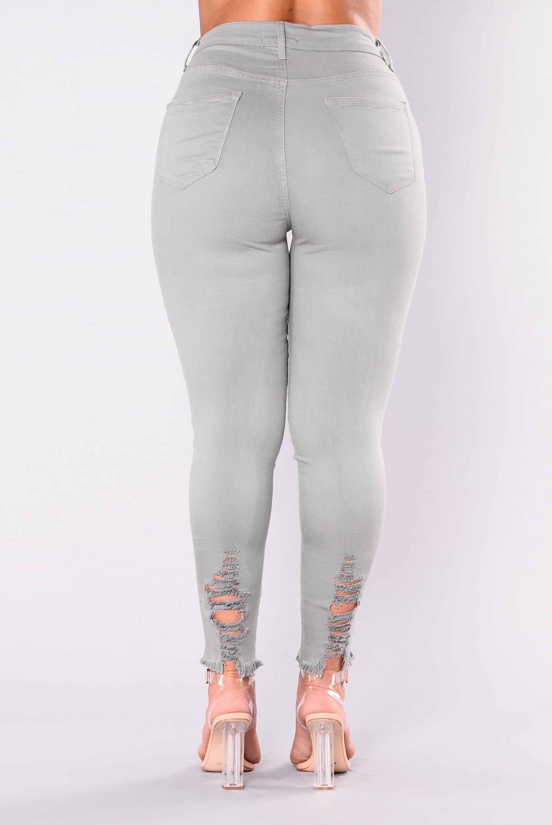 Tell Your Boy Bye Jeans - Grau