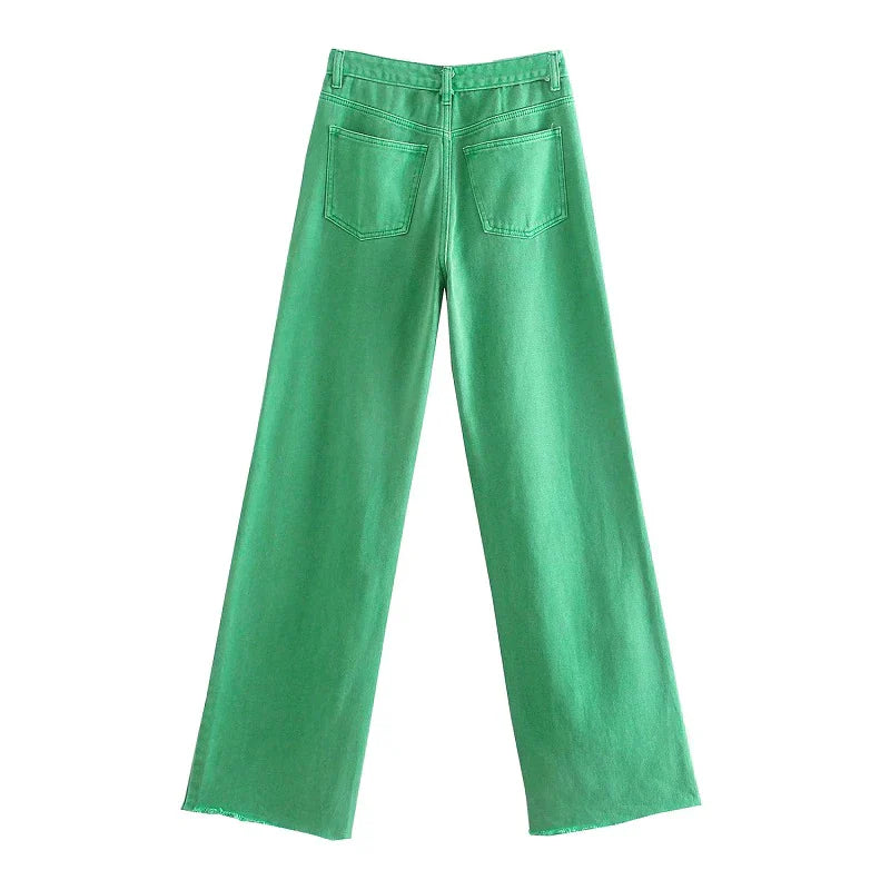 Suvi – Gerade Jeans mit hoher Taille