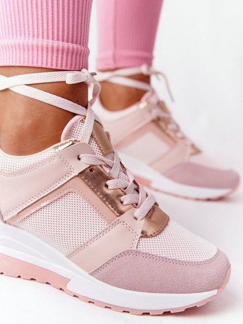 Lace Up Breathable Sneakers