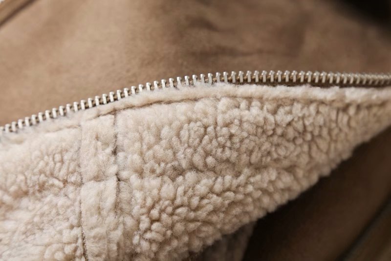 Monseratt Shearling-Jacke