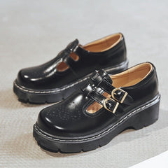 Japanese Retro Mary Janes Shoes