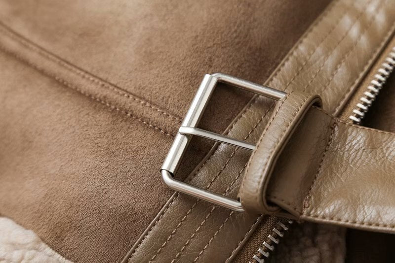 Monseratt Shearling-Jacke