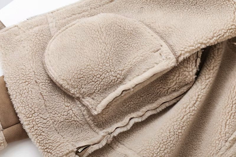 Monseratt Shearling-Jacke