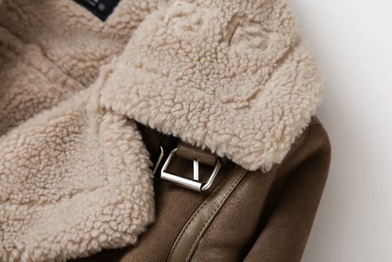 Monseratt Shearling-Jacke