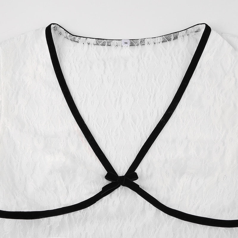 Meredith Ruin – Camisole-Oberteil aus doppelter Spitze