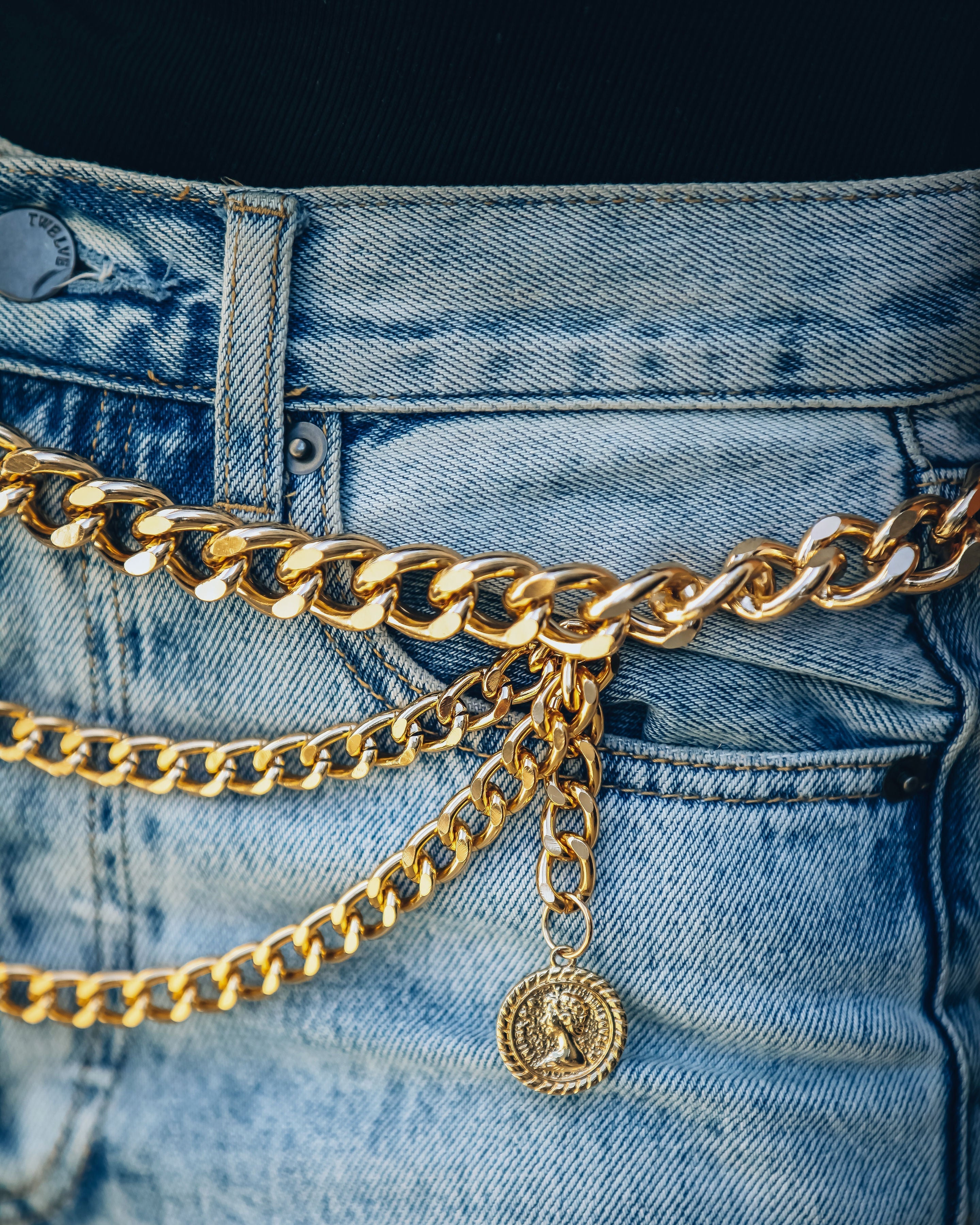 Shashi - Gossip Layered Chain Belt