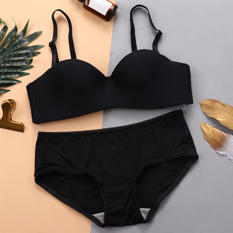 Ladies Brief lingerie Panties Bra Set Woman Underwear Women Sexy Bra Set Sai Feel