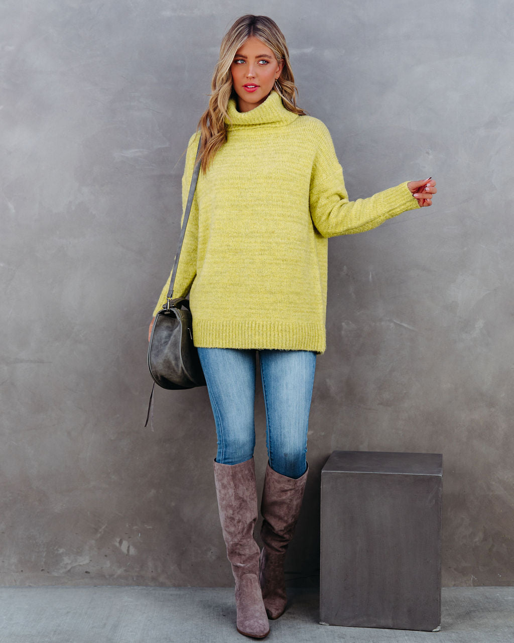 Layan Rollkragen-Strickpullover