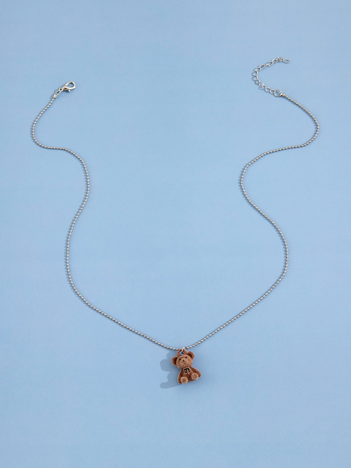 Collar con colgante de osito
