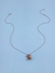 Collar con colgante de osito