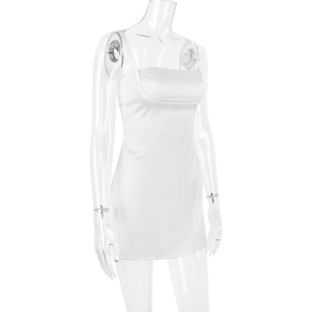 VESTIDO MINI CREMA VINTAGE