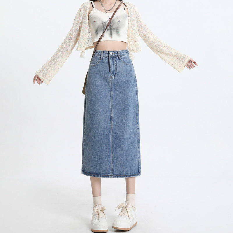 Alco Geneve Maxi-Jeansrock